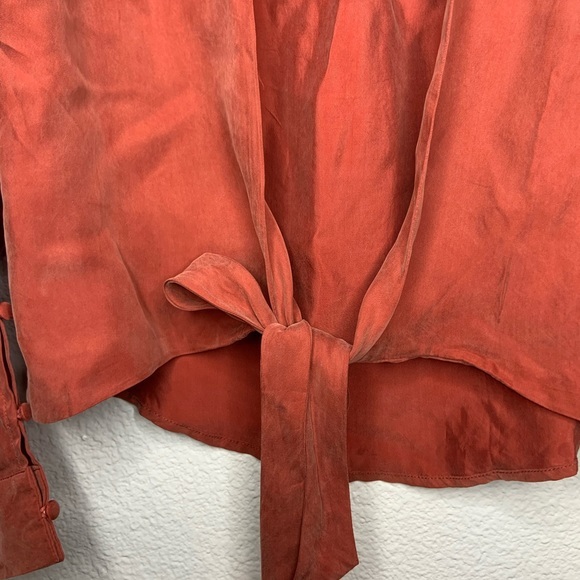 NWT Some Days Lovin Tie Front bottom down top size small - Picture 5 of 7